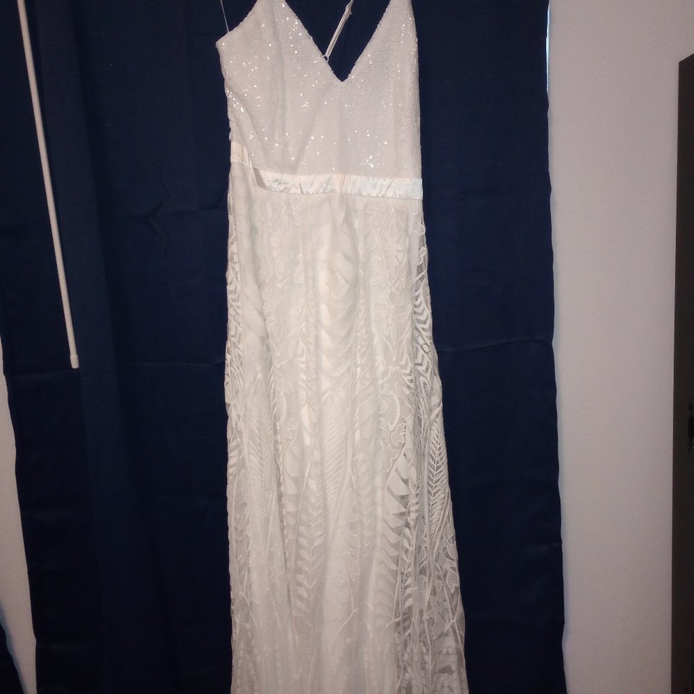 SFC Dreaming of Love boho Western wedding dress